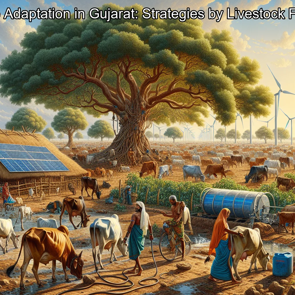 Cover image for the blog post: Climate Adaptation in Gujarat: Strategies by Livestock Farmers.
