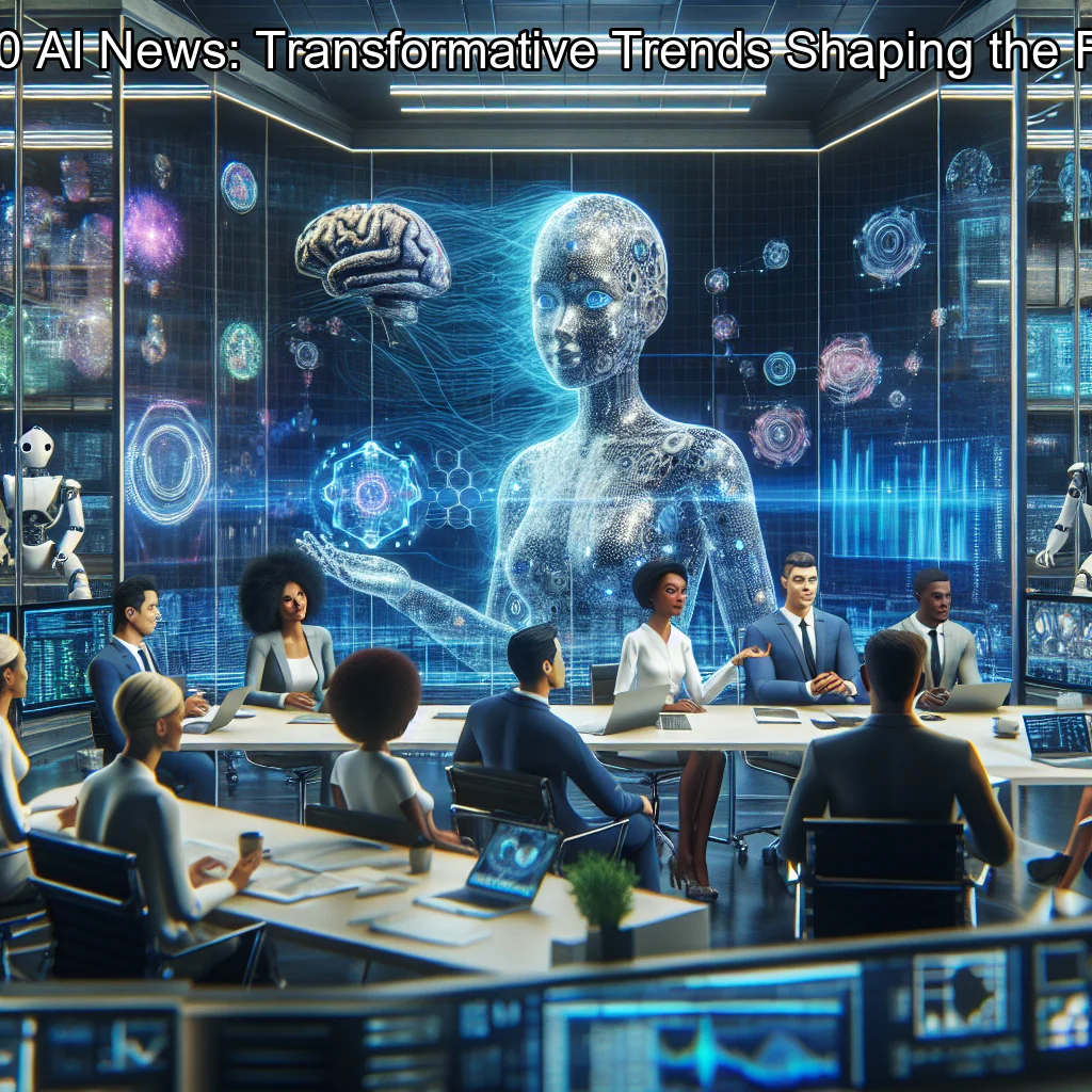 Cover image for the blog post: Top 10 AI News: Transformative Trends Shaping the Future.