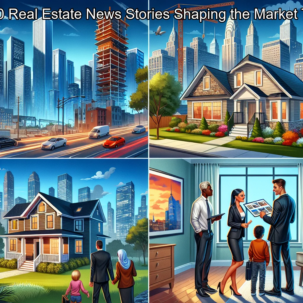 Cover image for the blog post: Top 10 Real Estate News Stories Shaping the Market Today.