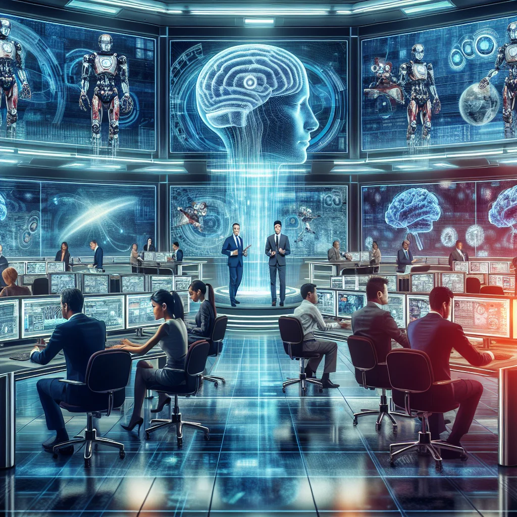 Supporting illustration for the blog post on Top 10 AI News: Transformative Trends Shaping the Future.